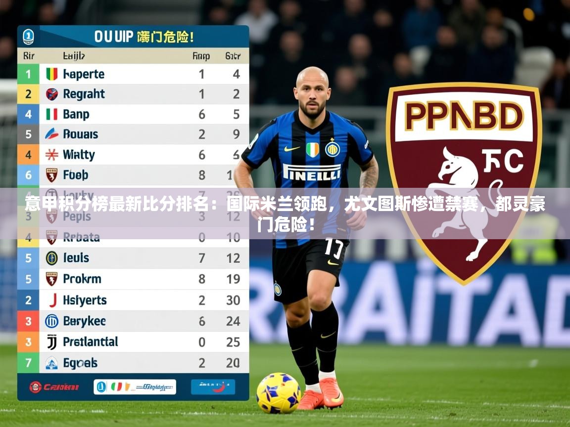 2025 极速体育在线意甲积分榜最新比分排名：国际米兰领跑，尤文图斯惨遭禁赛，都灵豪门危险！